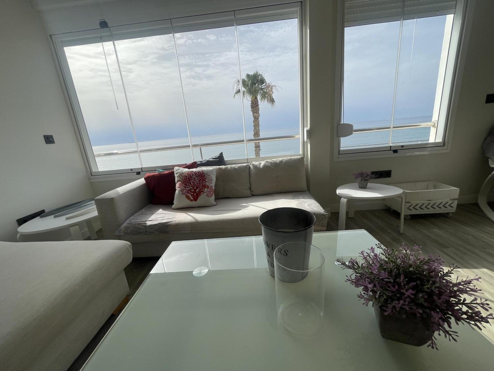 Апартаменты Moderno Piso Mirando Al Mar Торремолинос Экстерьер фото