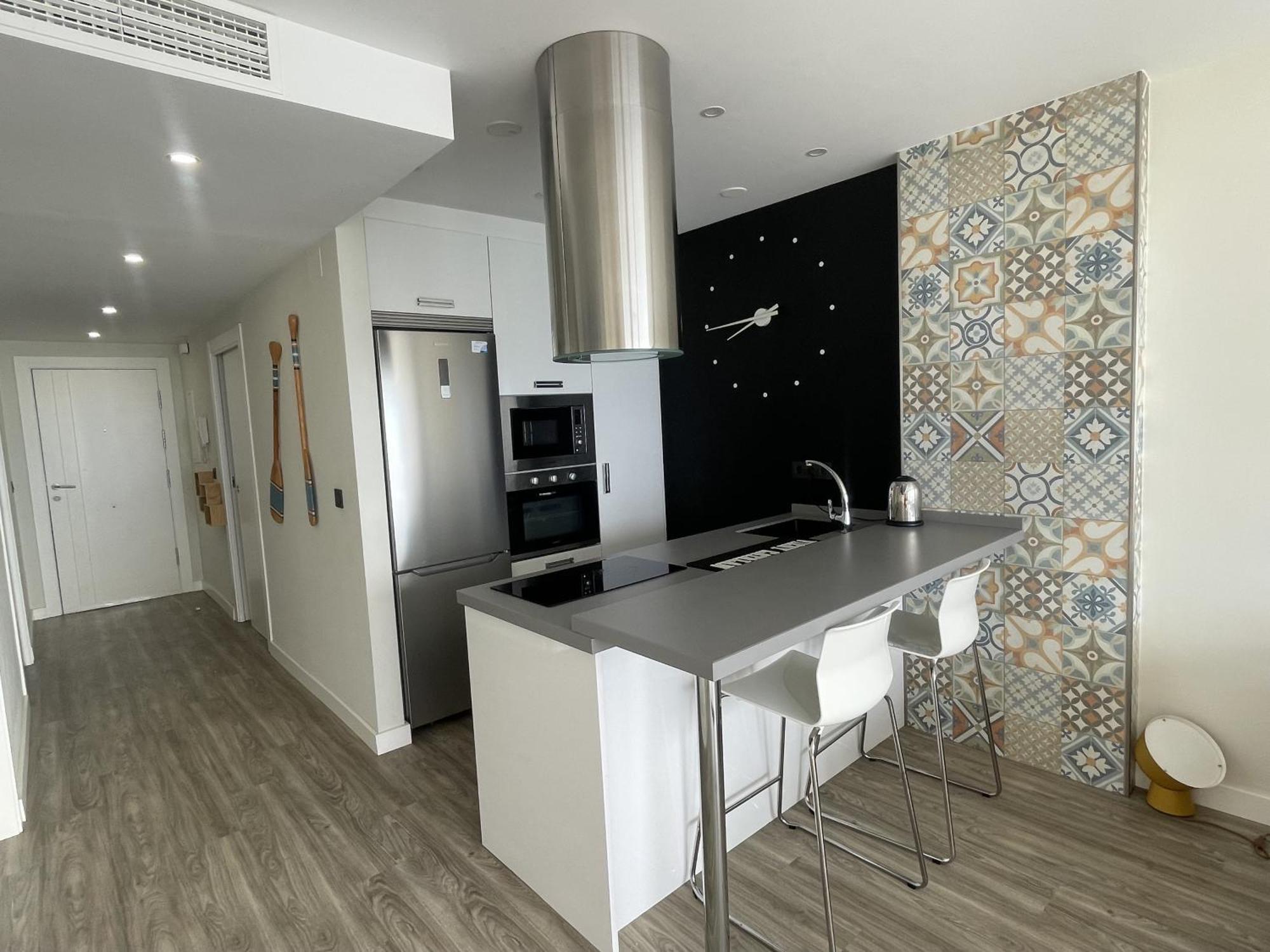 Апартаменты Moderno Piso Mirando Al Mar Торремолинос Экстерьер фото